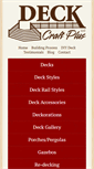 Mobile Screenshot of deckcraftplus.com